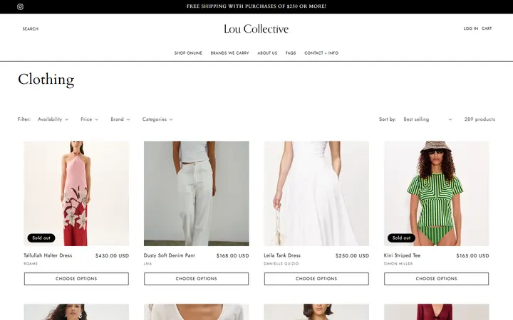 /collections/clothing — Lou Collective