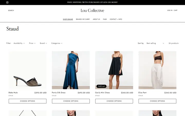 /collections/staud — Lou Collective