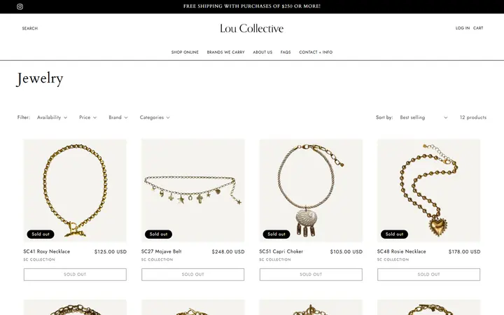 /collections/jewelry — Lou Collective