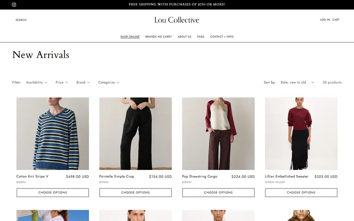 /collections/new-arrivals — Lou Collective