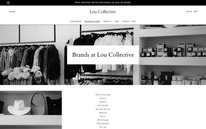 /pages/brands — Lou Collective