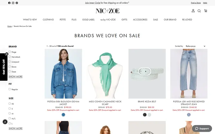 /collections/sale-brands-we-love — NIC+ZOE
