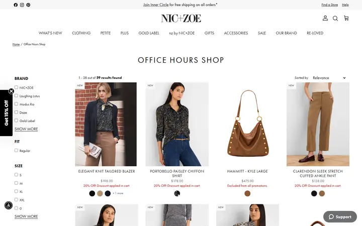 /collections/workspace — NIC+ZOE
