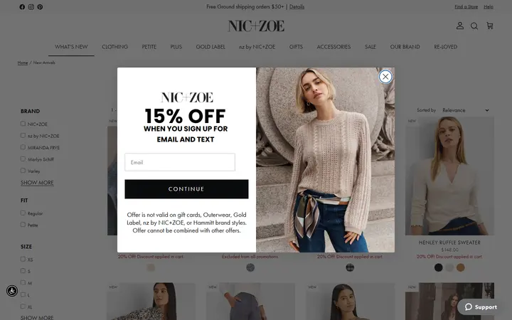 /collections/new-arrivals — NIC+ZOE