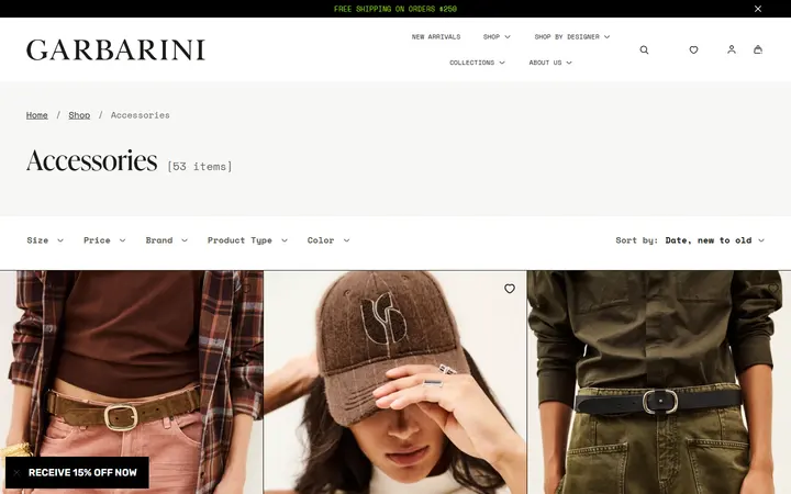 Website of Garbarini