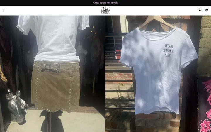/collections/new-arrivals/products/star-studded-mini — Canary in a Clothesmine