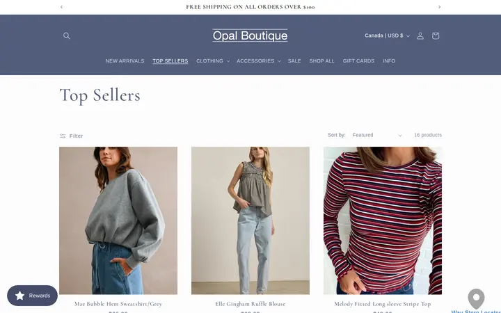 /collections/featured-favorites — Opal Boutique