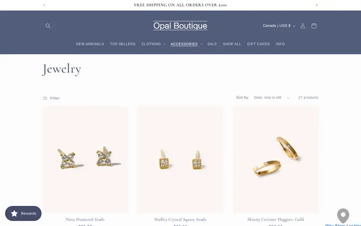 /collections/jewelry — Opal Boutique