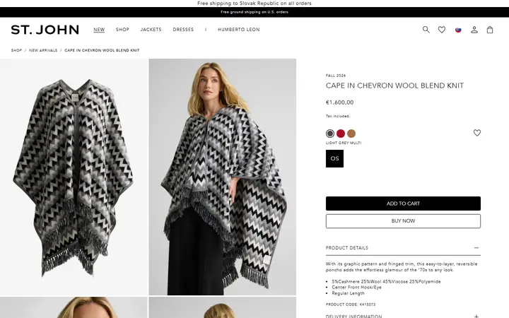 /collections/new-arrivals/products/k41s073-cape-in-chevron-wool-blend-knit-ltgu — St. John Knits Boutique