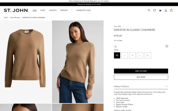 /collections/new-arrivals/products/k51s052-sweater-in-classic-cashmere-came — St. John Knits Boutique