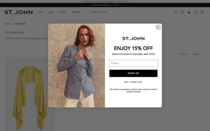 /collections/accessories — St. John Knits Boutique