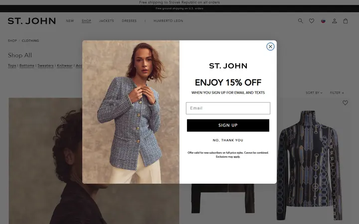/collections/clothing — St. John Knits Boutique