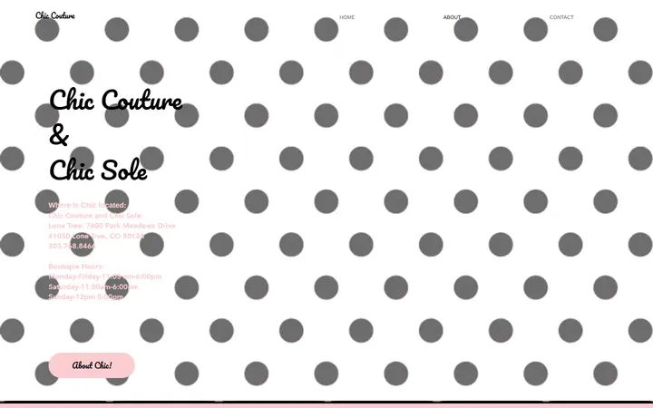 /about — Chic Couture