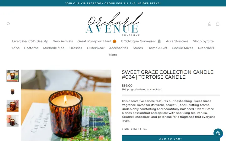 /collections/home-gift/products/sweet-grace-collection-candle-064-tortoise-candle — Orchard Ave Boutique