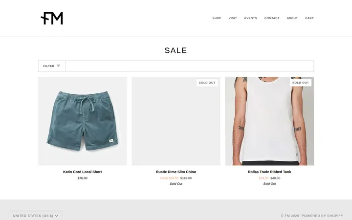 /collections/sale — FM