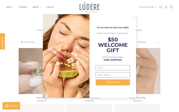 /collections/finejewelry — LÚDERE