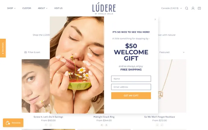 /collections/demi-fine-jewelry — LÚDERE