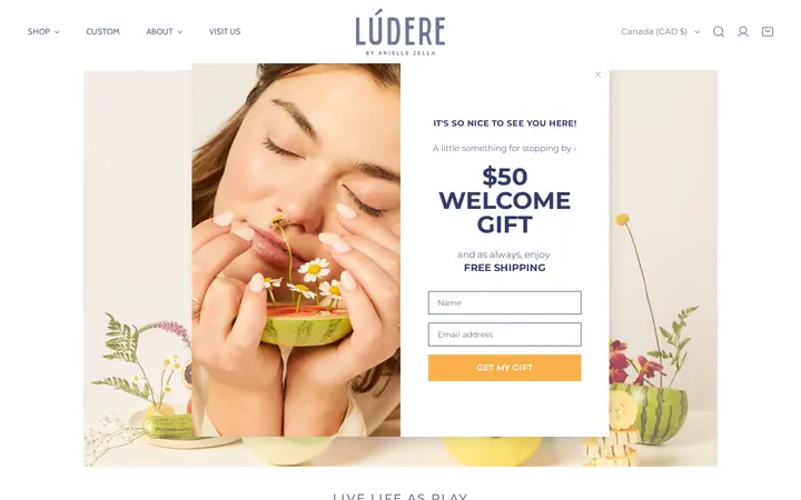 Website of LÚDERE