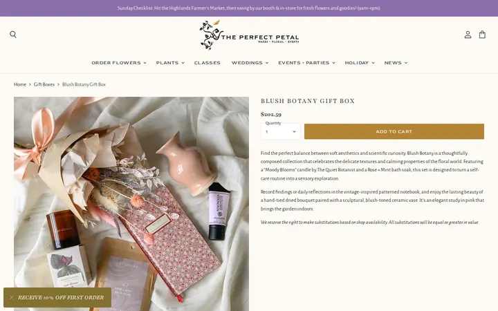 /collections/build-a-box/products/blush-botany-gift-box — The Perfect Petal | Denver Florist