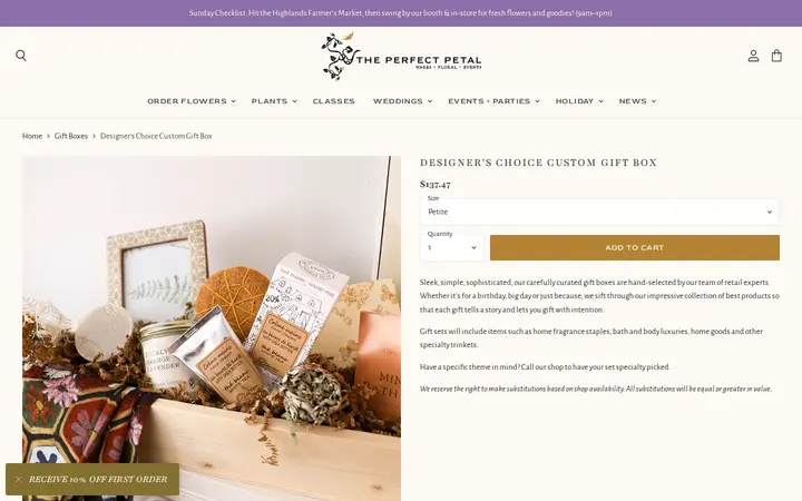 /collections/build-a-box/products/designers-choice-custom-gift-box — The Perfect Petal | Denver Florist