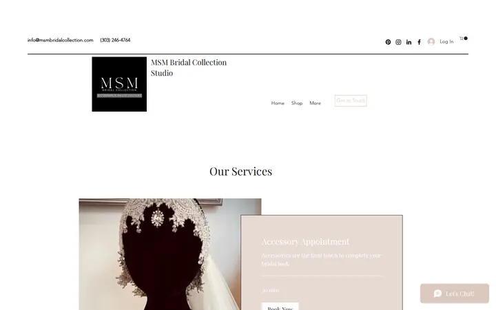 /book-online — MSM Bridal Collection Studio