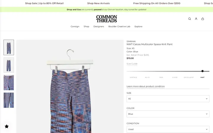 /collections/clothing-shop-all/products/nwt-caicos-multicolor-space-knit-pant-a58ee — Common Threads Denver