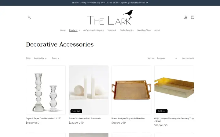 /collections/decorative-accessories — The Lark