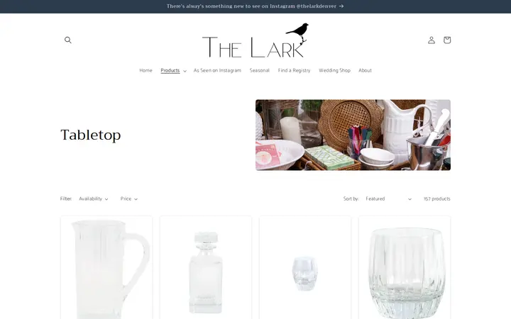 /collections/tabletop — The Lark