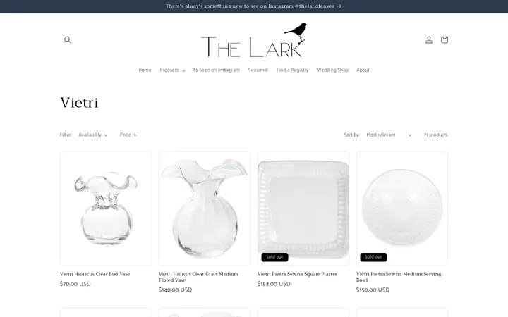 /collections/vietri — The Lark