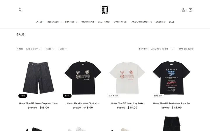 /collections/sale — DVSN WEST