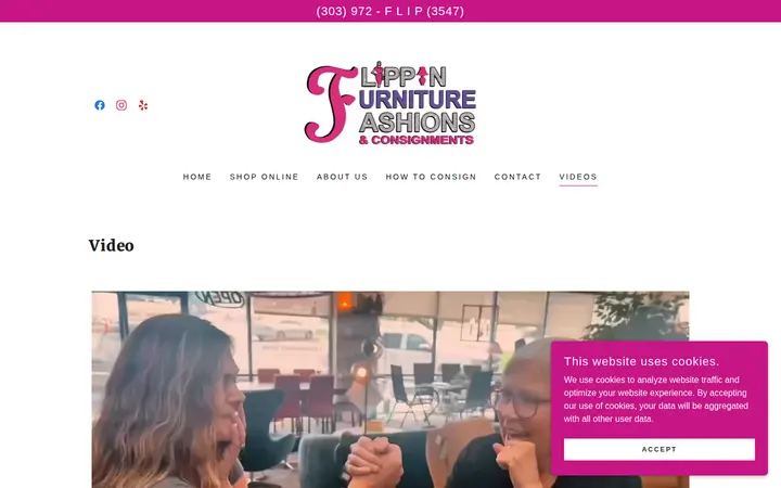 /videos — Flippin Furniture & Fashion Consignments
