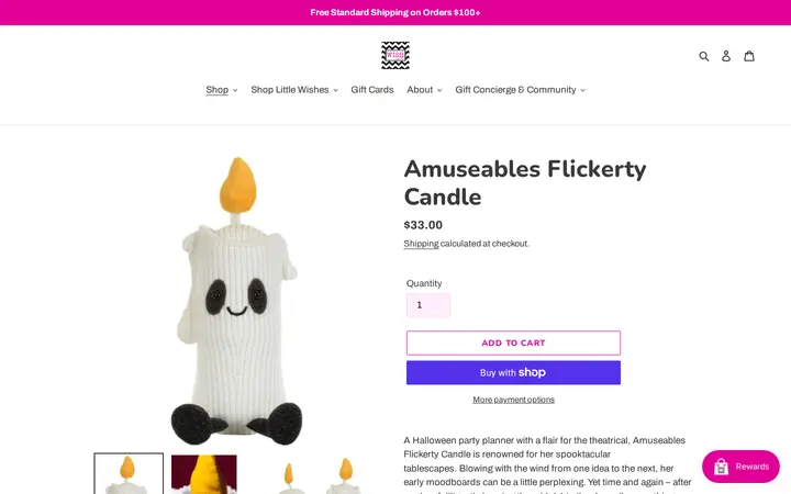/collections/new-collection/products/amuseables-flickerty-candle-1 — Wish Gifts