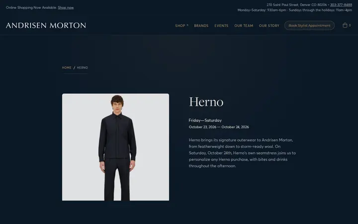 /event/herno — Andrisen Morton