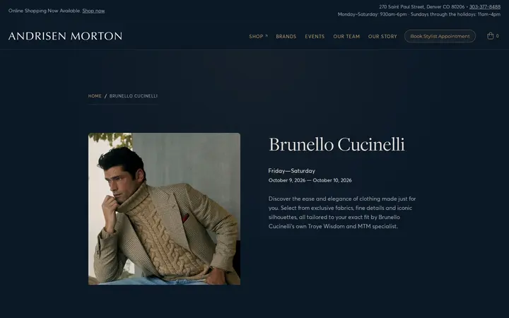/event/brunello-cucinelli — Andrisen Morton