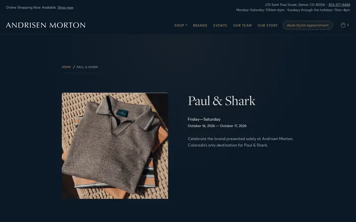 /event/paul-shark-2 — Andrisen Morton