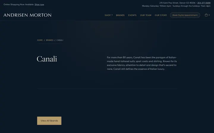 /brands/canali — Andrisen Morton