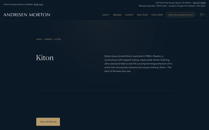 /brands/kiton — Andrisen Morton