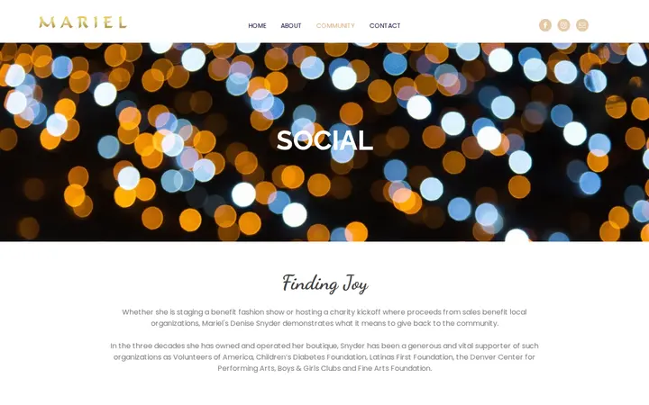 /social — Mariel