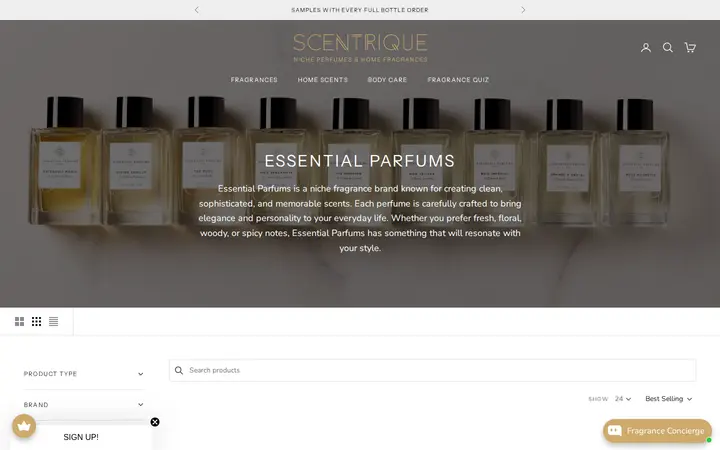 /collections/essential-parfums — Scentrique - Niche Perfumes & Home Fragrances Denver