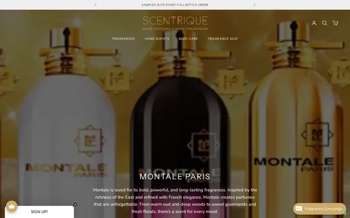 /collections/montale — Scentrique - Niche Perfumes & Home Fragrances Denver