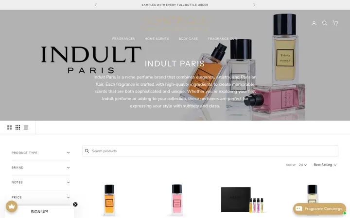 /collections/indult-paris — Scentrique - Niche Perfumes & Home Fragrances Denver