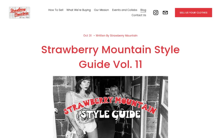 /blog/style-guide-vol-11 — Strawberry Mountain