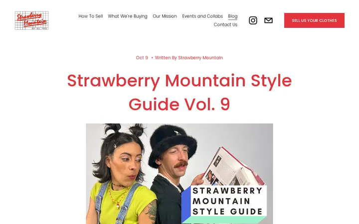 /blog/style-guide-vol-9 — Strawberry Mountain