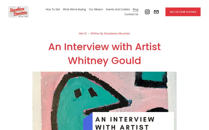 /blog/interview-with-whitney-gould — Strawberry Mountain