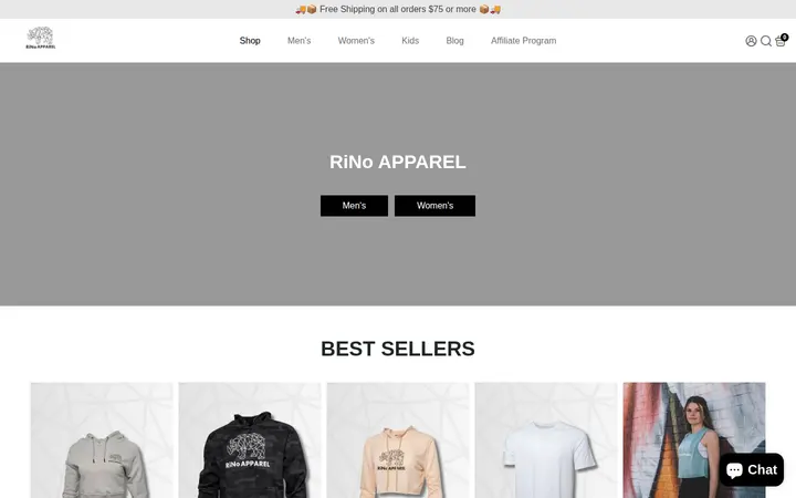 Website of Rino