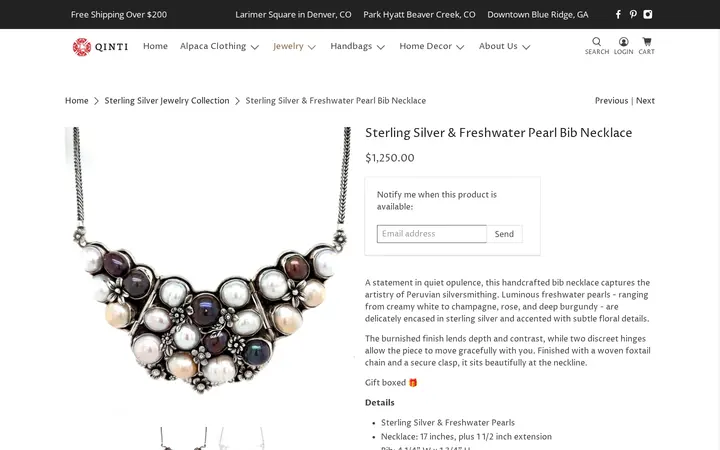 /collections/sterling-silver-jewelry-collection/products/claudia-sterling-silver-large-andean-opal-bib-necklace-copy — QINTI - The Peruvian Shop