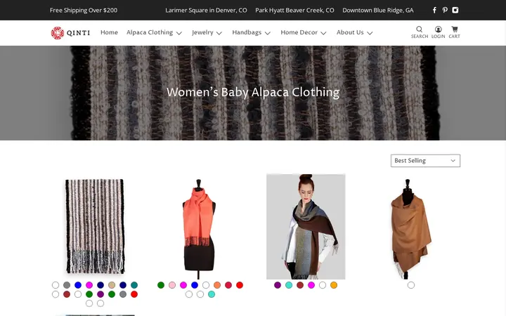 /collections/womens-baby-alpaca-clothing — QINTI - The Peruvian Shop