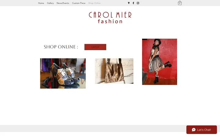 /online-collection — Carol Mier Fashion