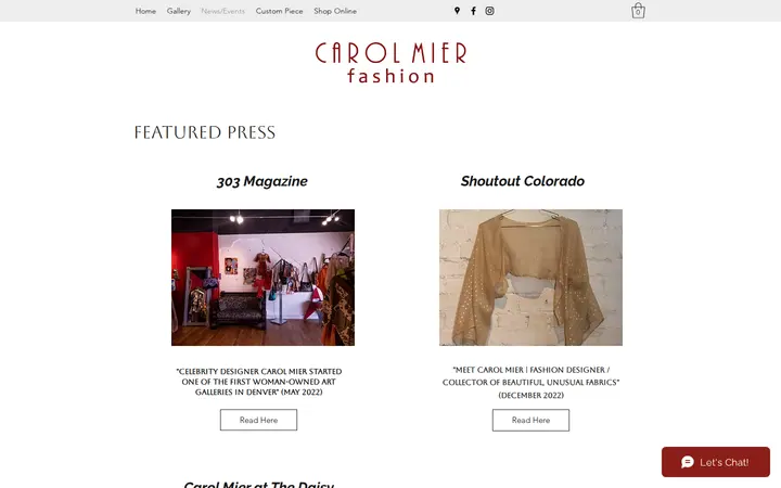 /events-1 — Carol Mier Fashion