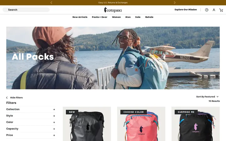 /collections/all-packs — Cotopaxi Larimer Square